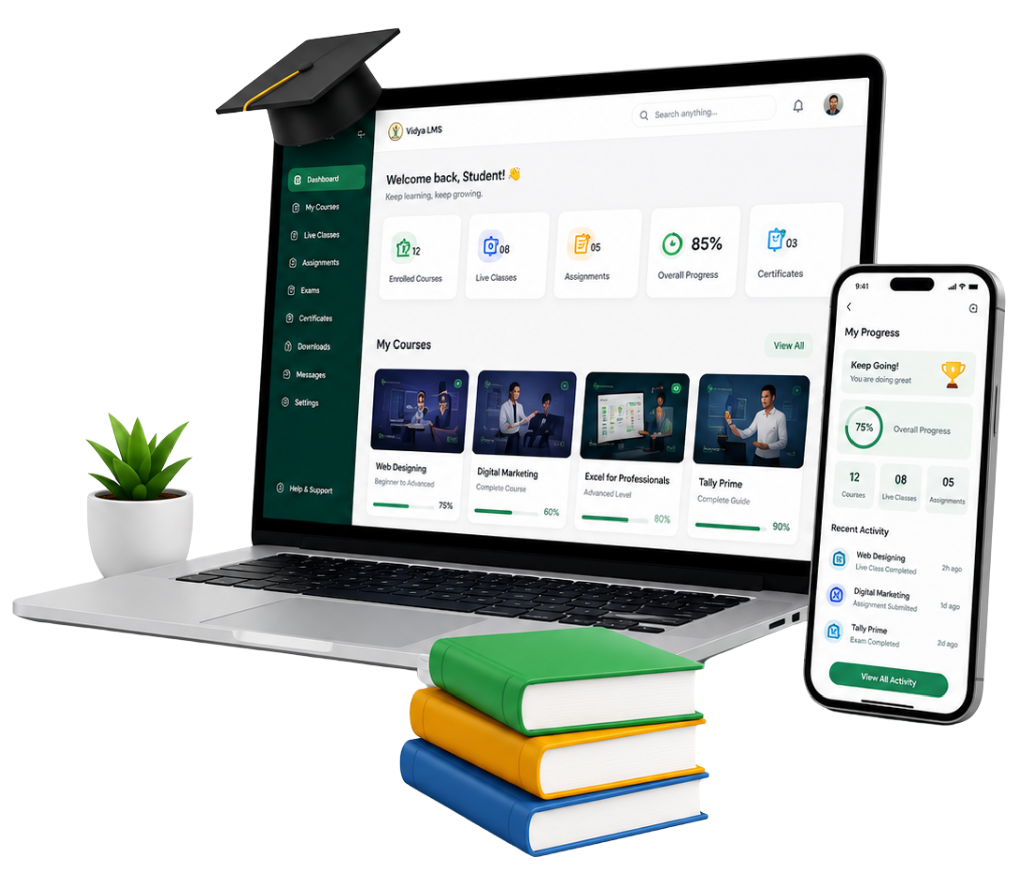 Vidya LMS learning platform